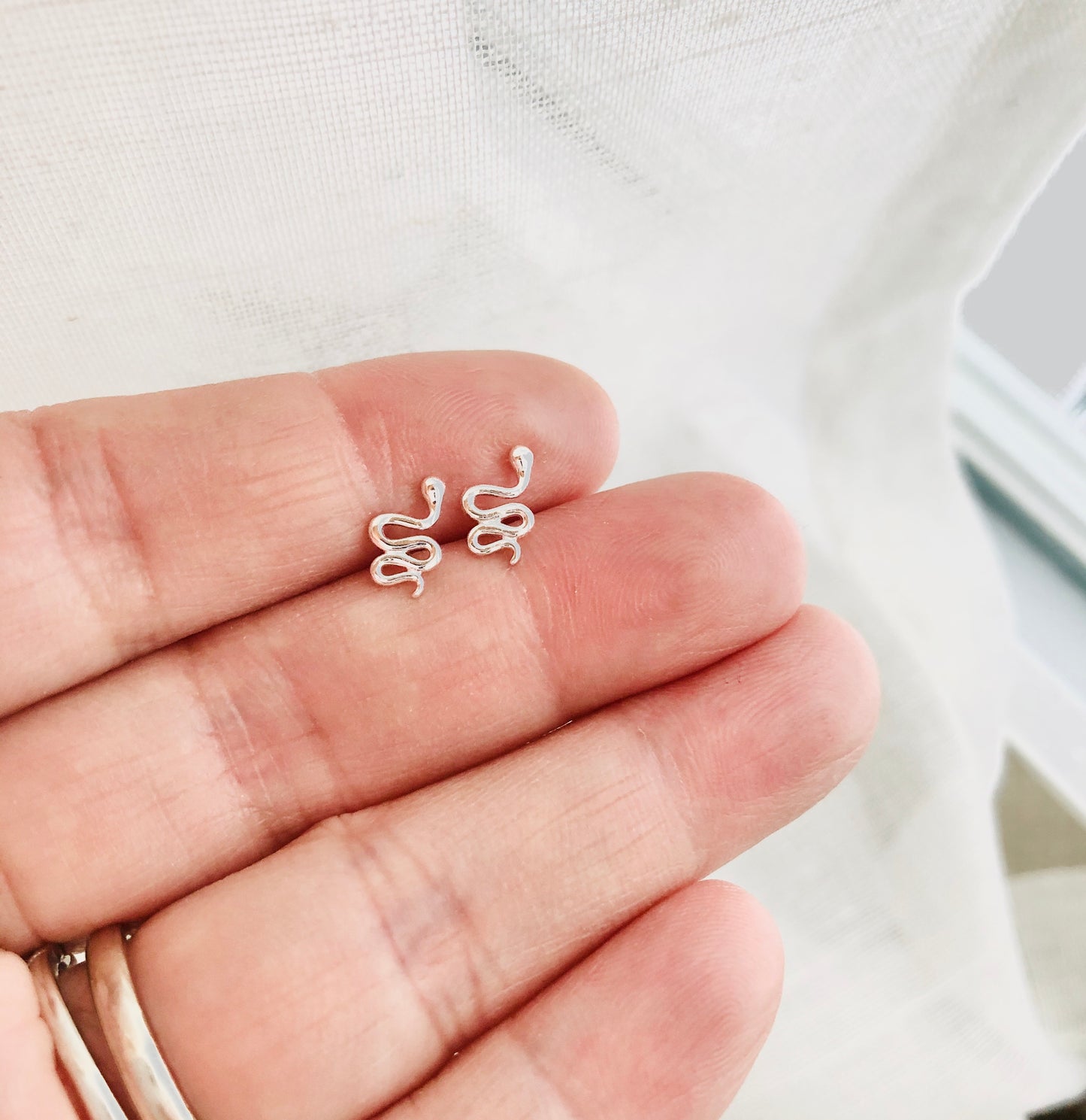 Mini Snake Stud Earrings