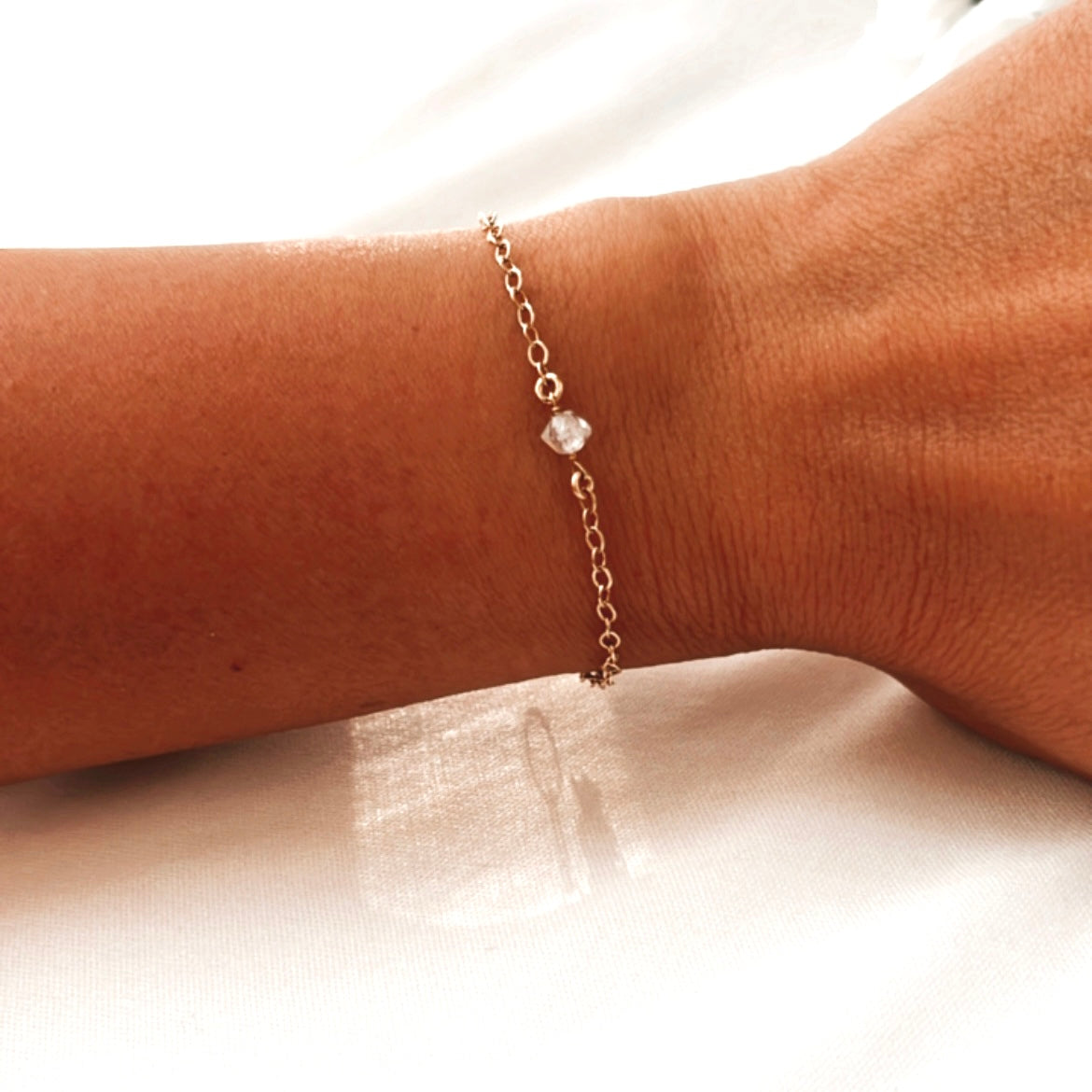 Herkimer Diamond Bracelet