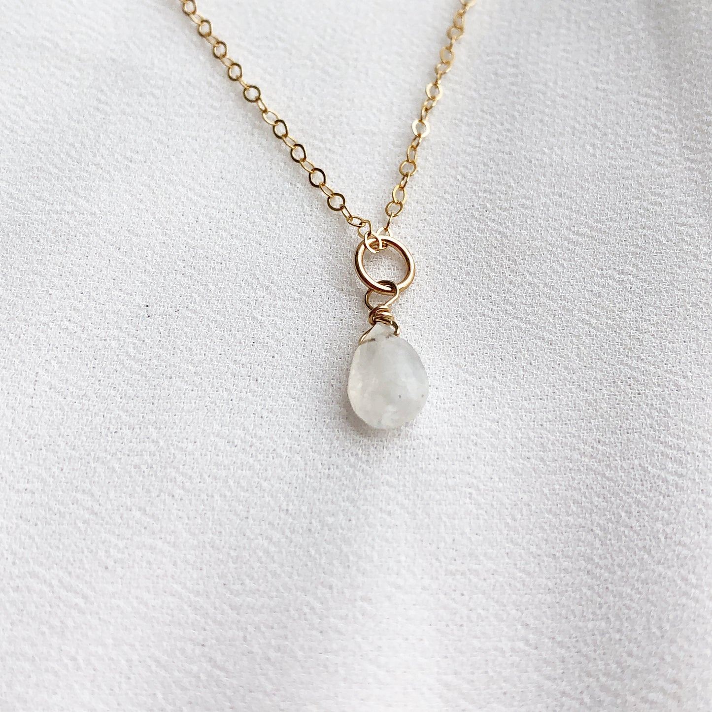 Moonstone Charm - June Birthstone