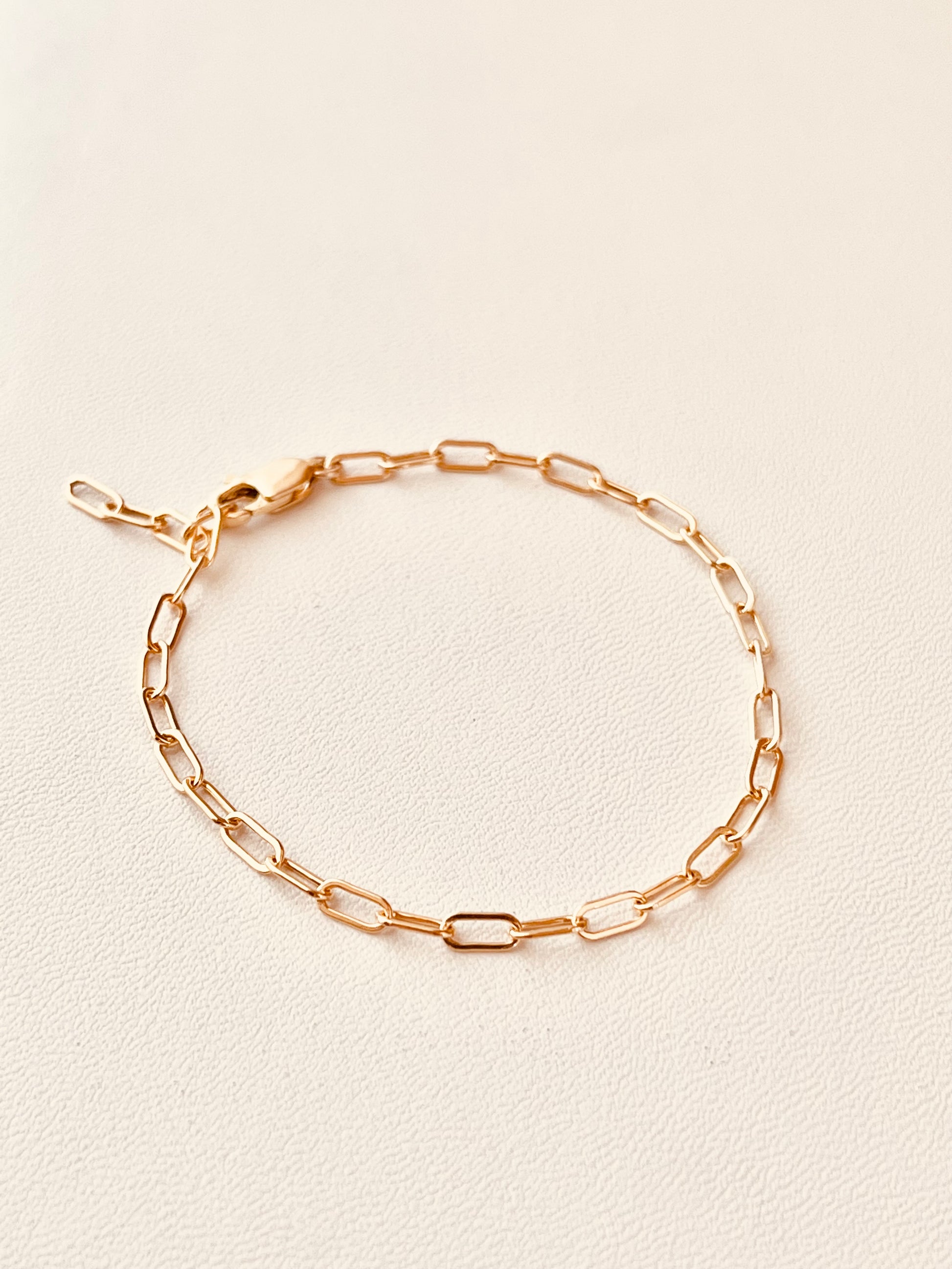 Paperclip Chain Bracelet, Link Bracelet, Everyday Bracelet, Bridesmaid Jewelry, Timeless Bracelet, Mothers Gift, Gift For Her, THICK LINK CHAIN, Dainty and simple