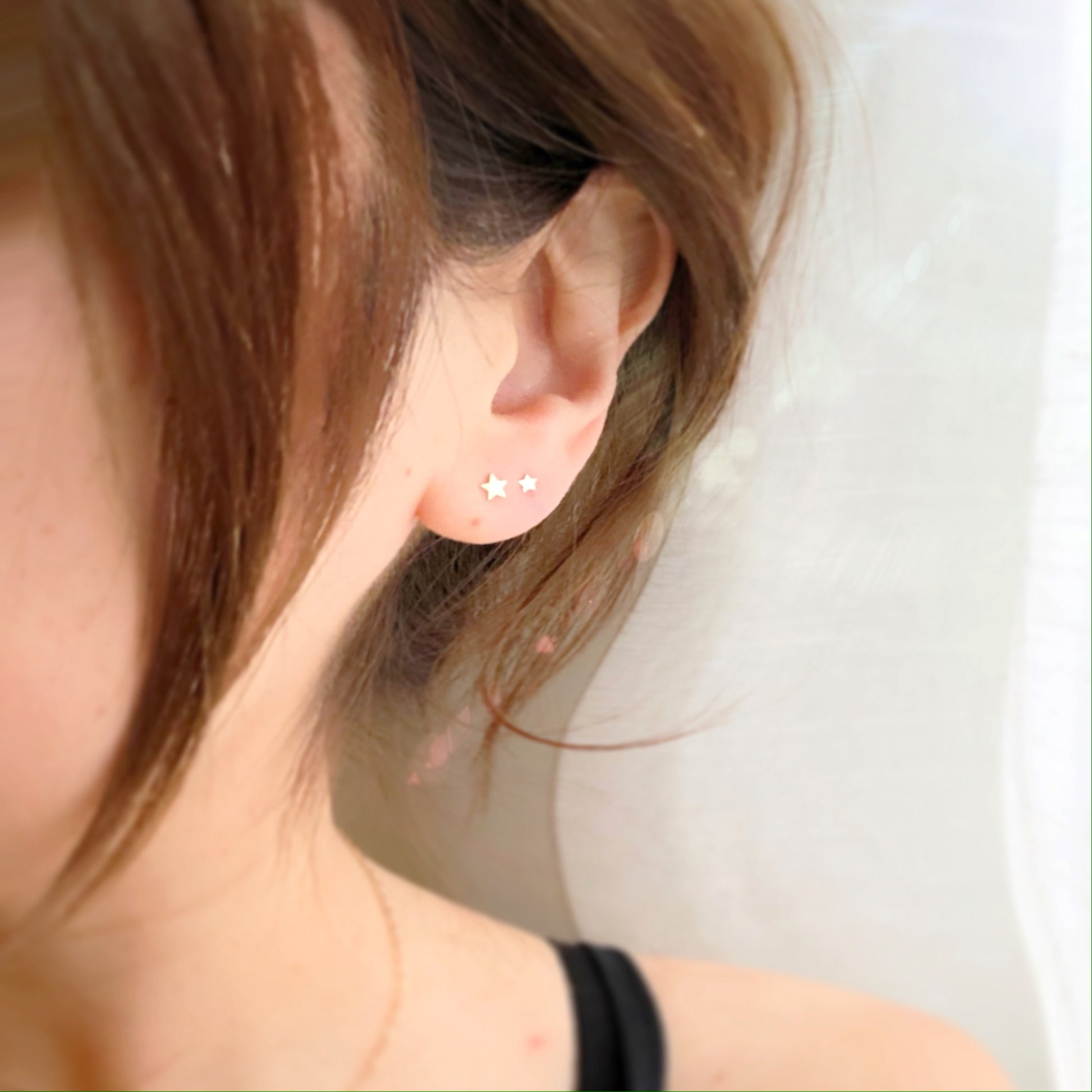 Tiny Star Stud Earrings - Single OR A Pair