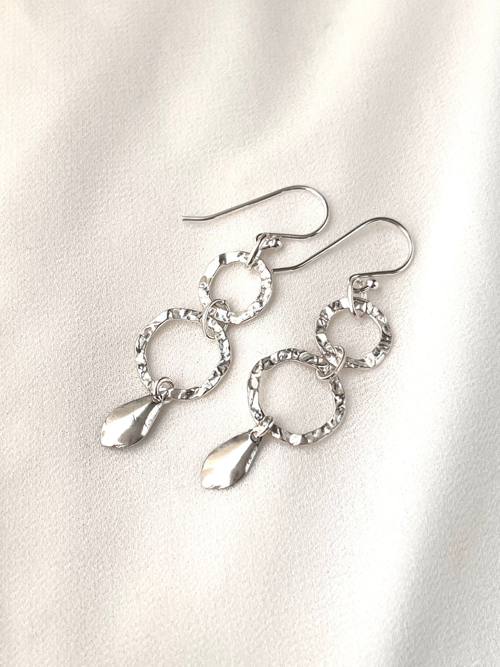 Sterling Silver drop earrings, statement earrings, silver drop earrings, gifts, gift for her, mother day gift ideas 