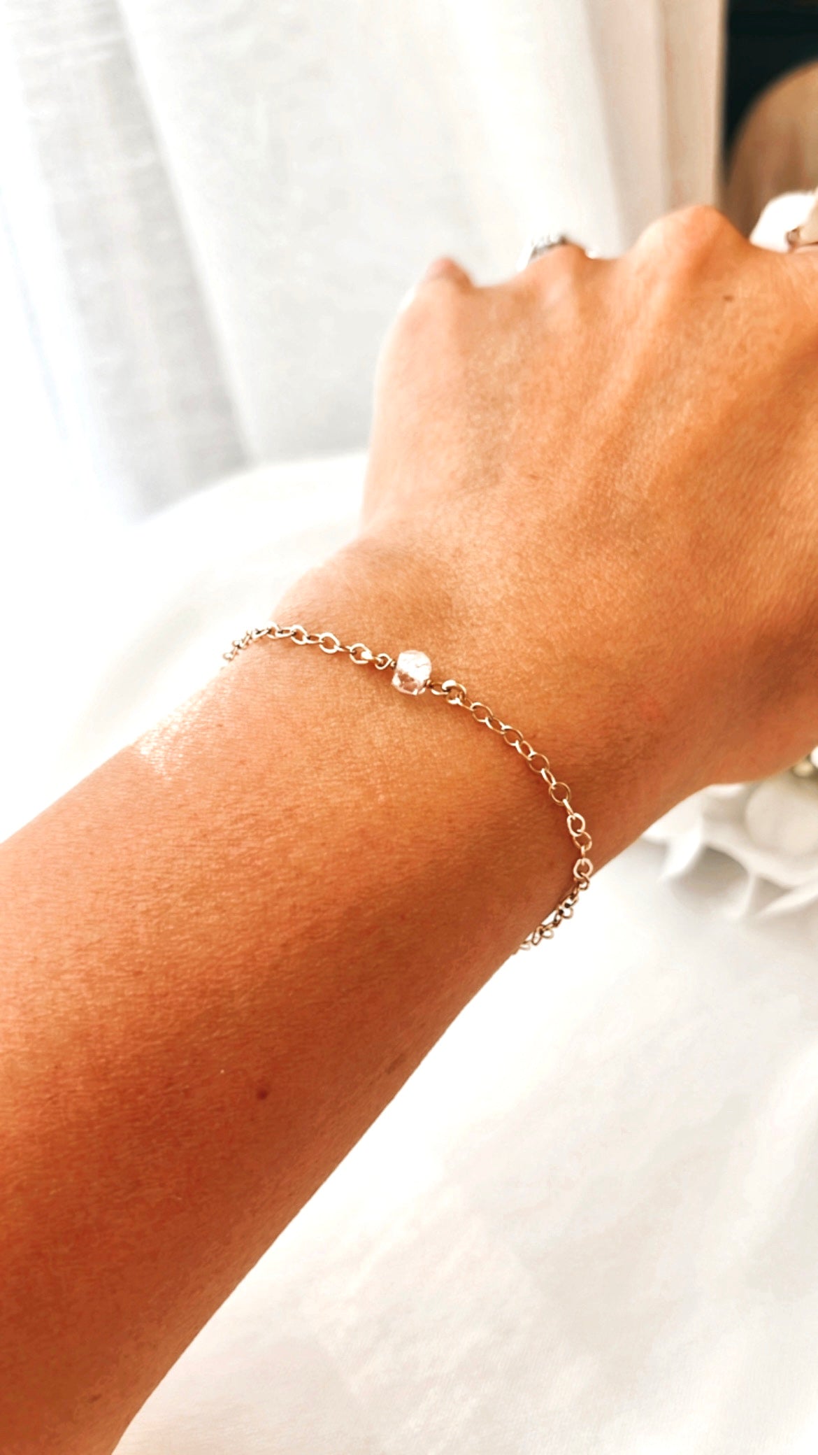 Herkimer Diamond Bracelet