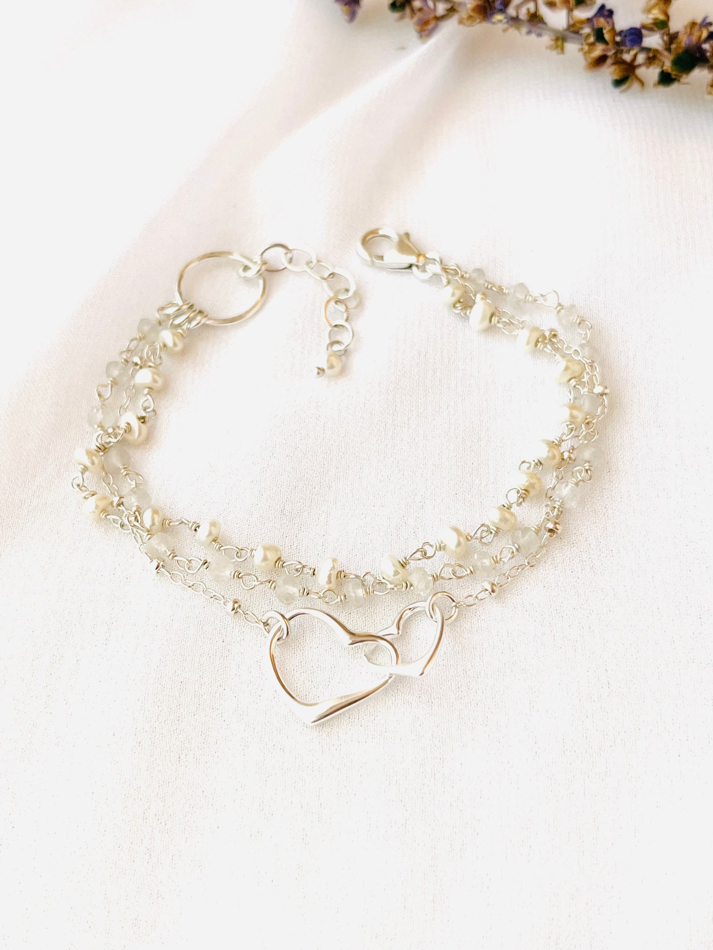 Heart Layered Bracelet